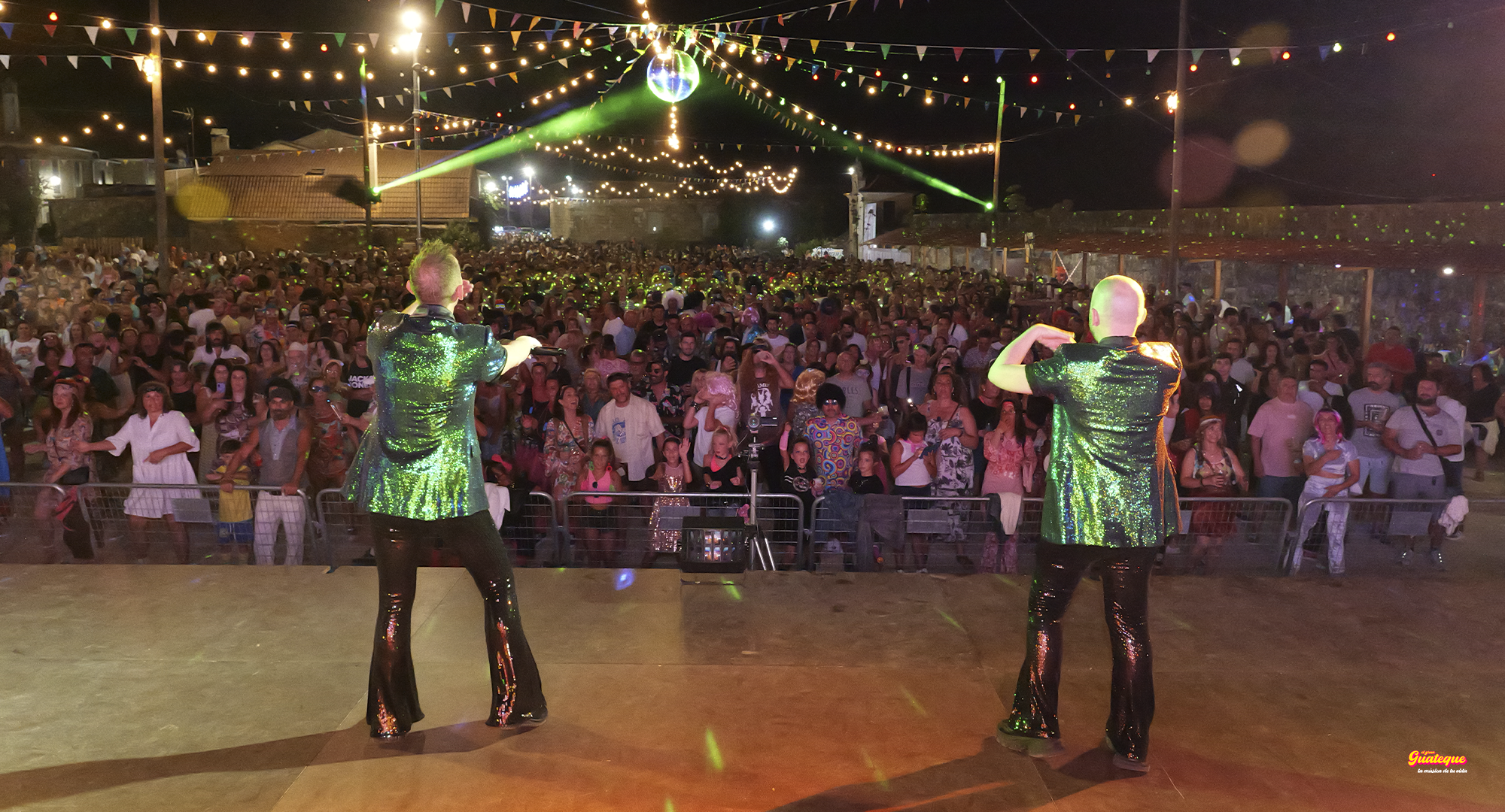 Edi FM y X.avi PetardPop actuando en Salvaterra de Mio, Pontevedra