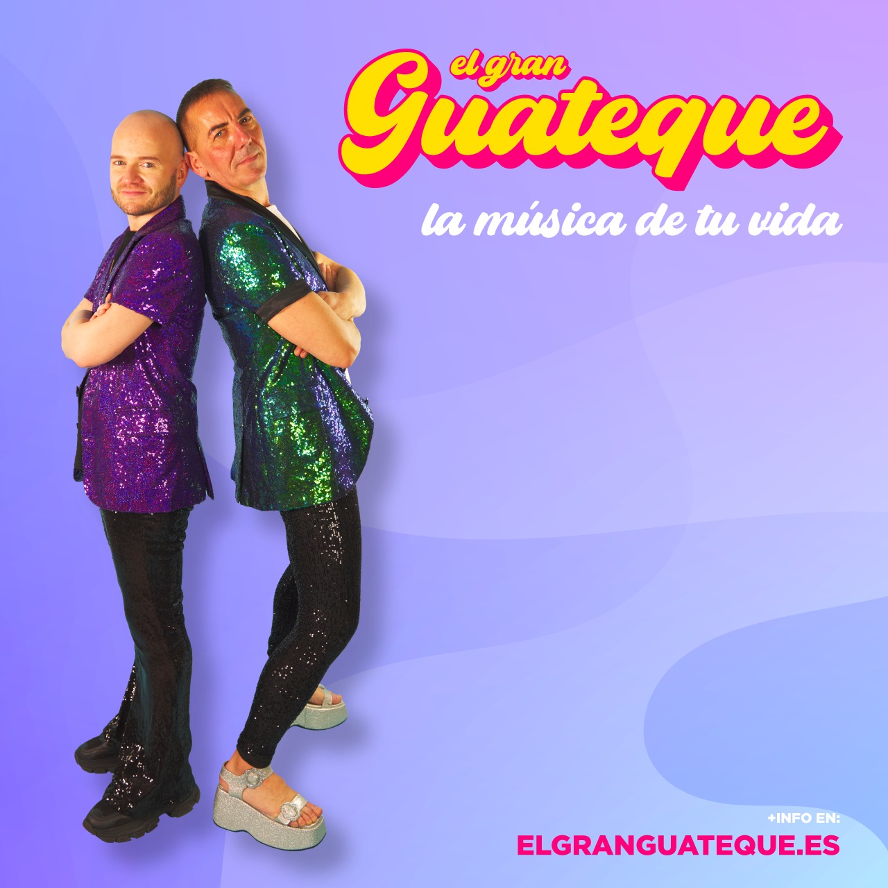 X.avi PetardPop y Edi FM posando en la sección de las guatecadas de los años 70